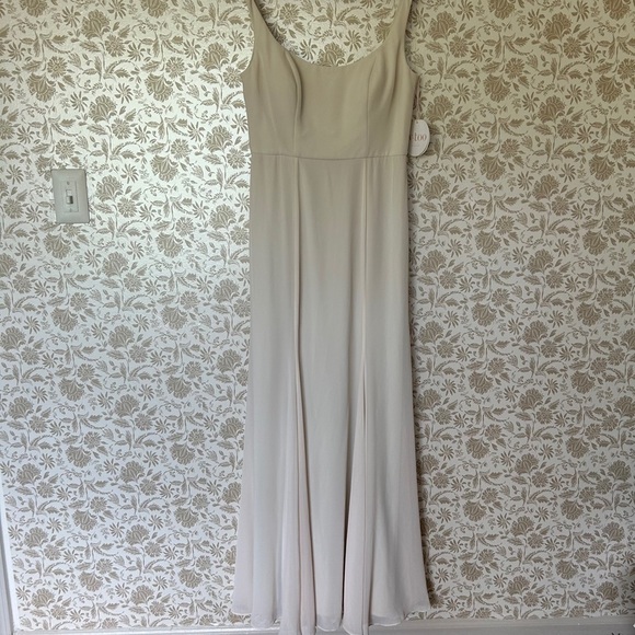 NWT Wtoo by Watters Bridesmaid Dress Style 00221 | Size M | Color Sugar - Picture 2 of 9